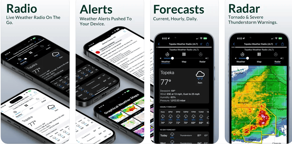 NOAA Weather Radio app