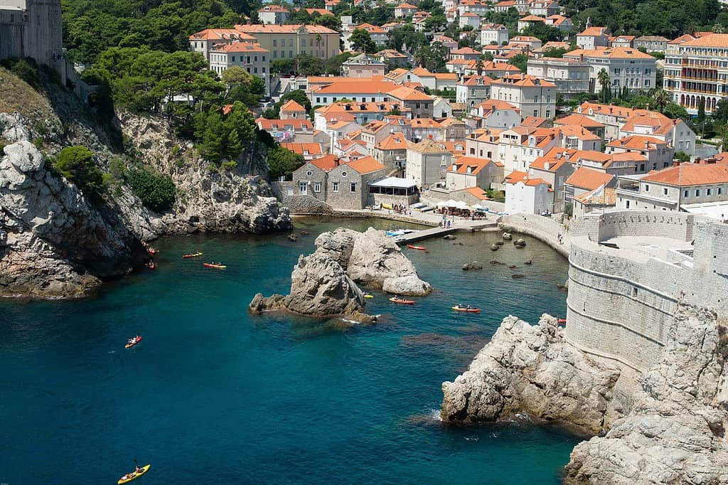 Dubrovnik, Croatia old city by the sea